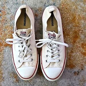 Men's White Converse All Star Chuck Taylor's